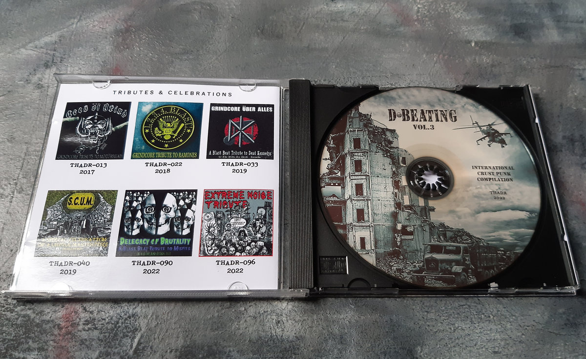 D​​​-​​​BEATING Vol.3 | V/A Crust Punk 2022 | THE HILLS ARE