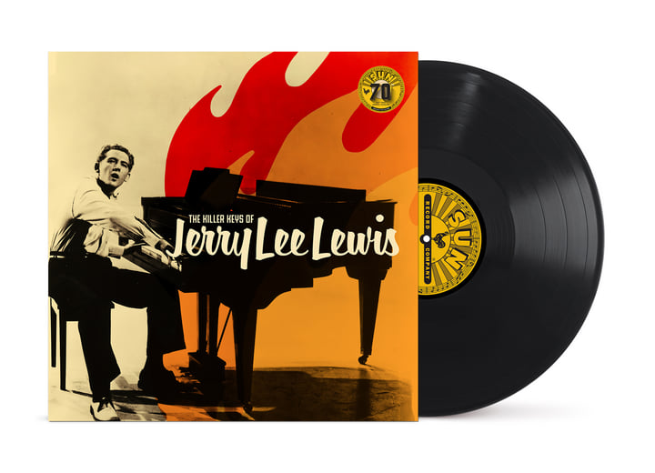 The Killer Keys of Jerry Lee Lewis Remastered on Black Heavyweight Vinyl
