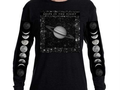 Silver Saturn Long Sleeve T-Shirt main photo