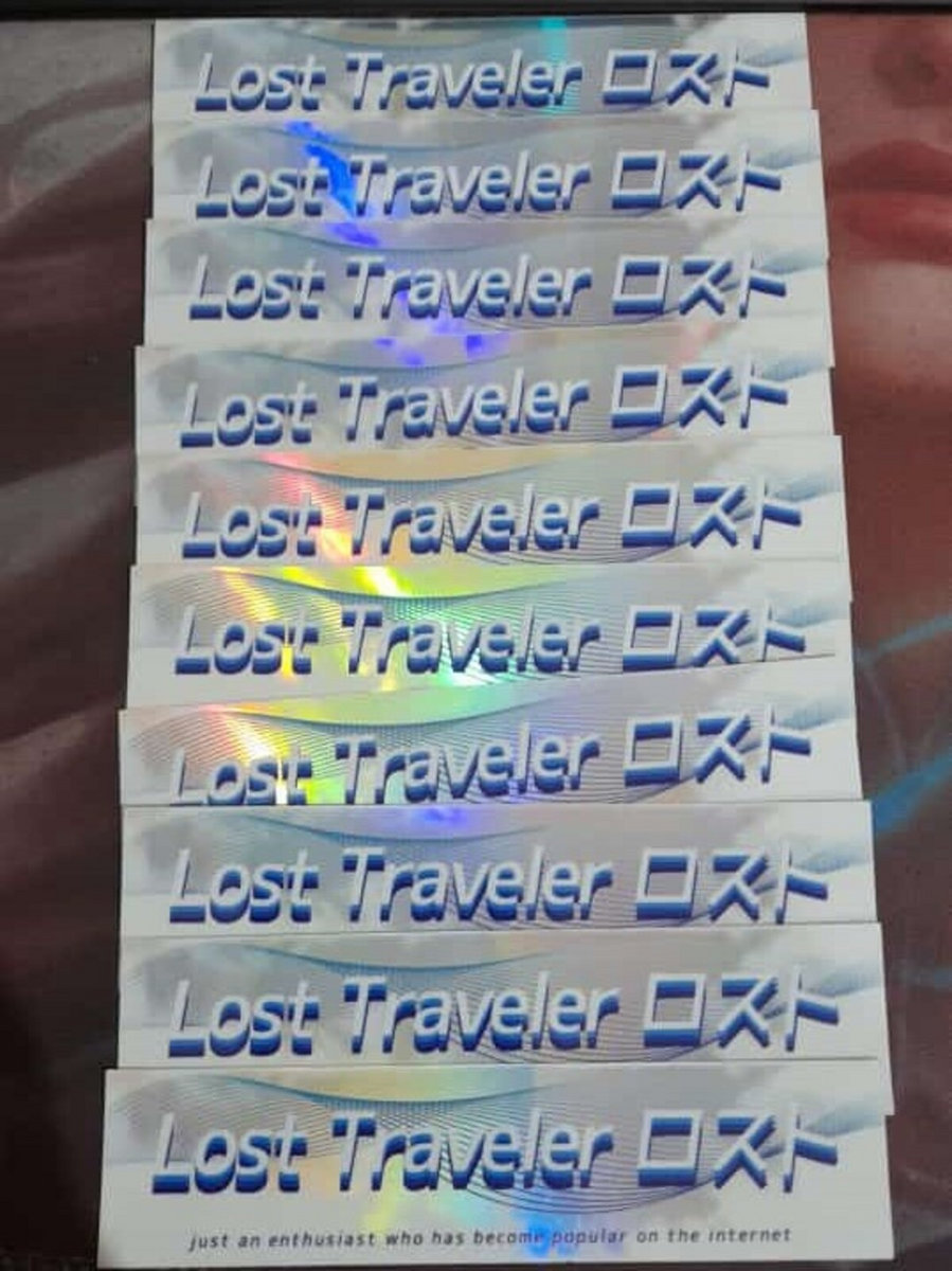 Lost Traveler ロスト Holo-graphic Sticker | Lost Traveler ロスト