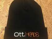 Ott Heads Beanie Hat - Black photo 