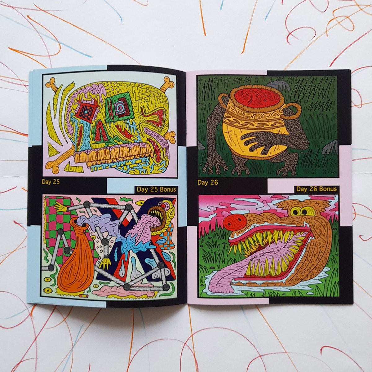 365, 31-61 - Leeham's Spellbook 18 Page Zine | Waxing Crescent Records