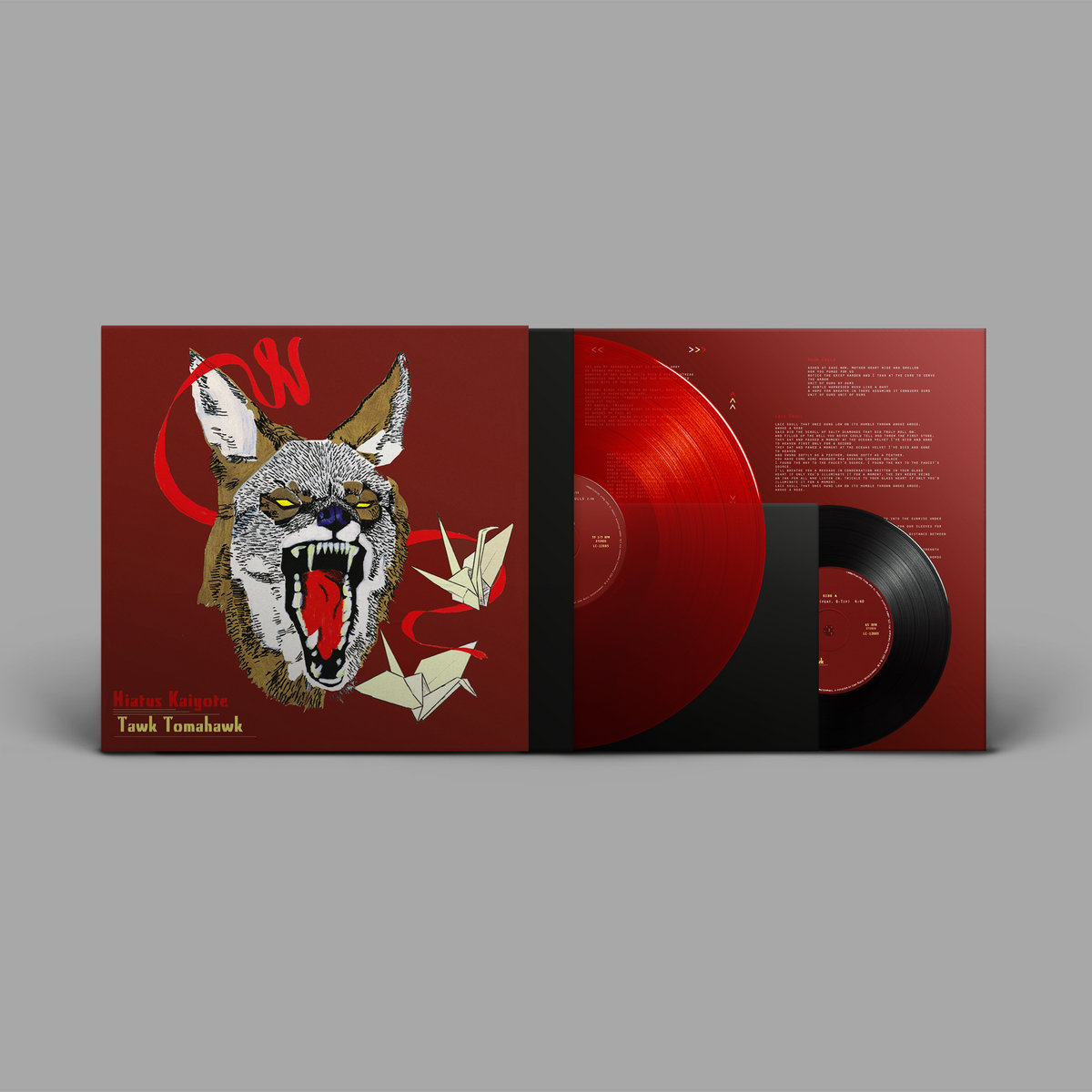 Hiatus Kaiyote – Tawk Tomahawk, Red Vinyl LP + 7 Hiatus Kaiyote – Tawk Tomahawk, Red Vinyl LP + 7