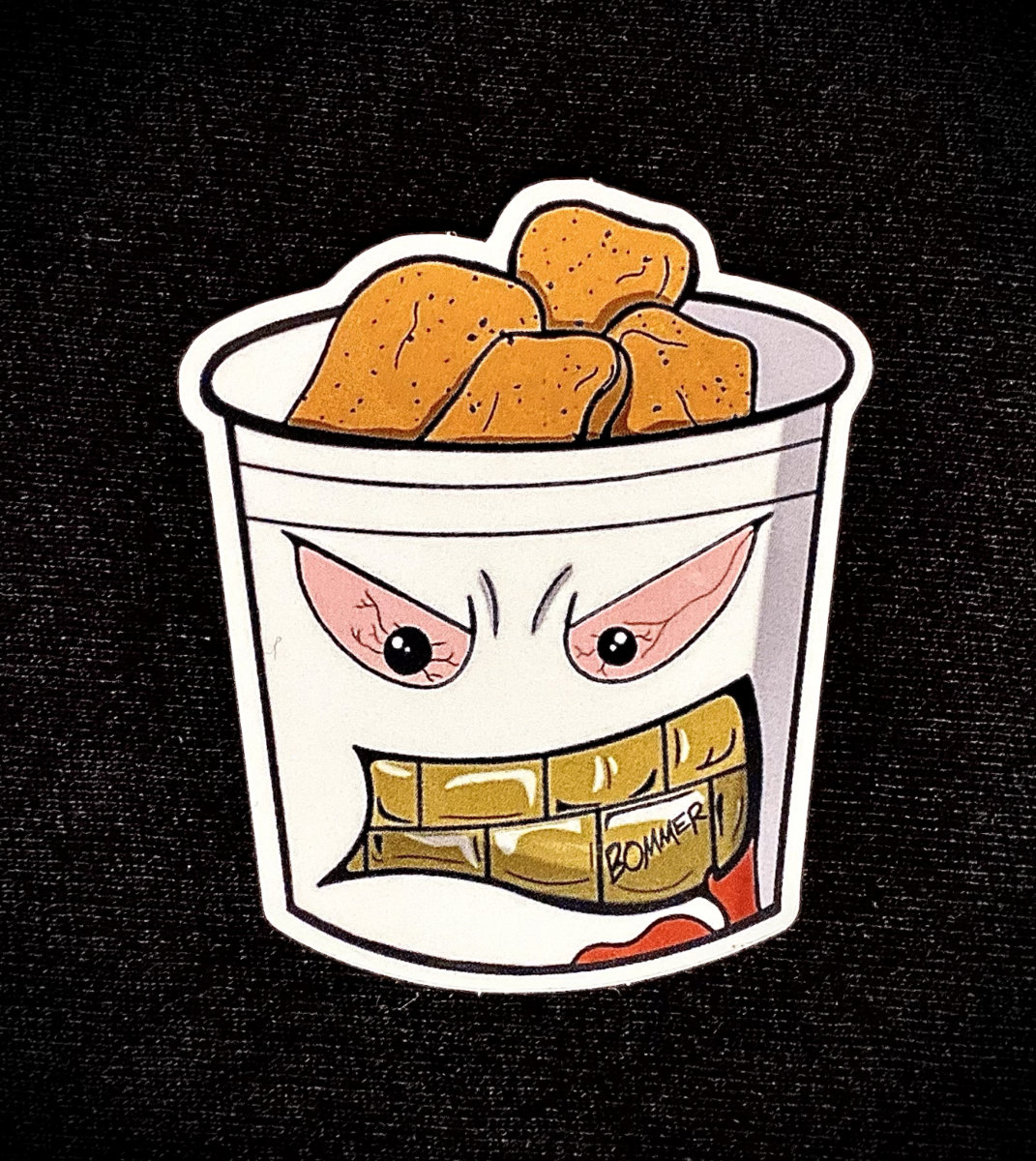 Gold Grill Chicken _ Bommer Sticker | Bommer