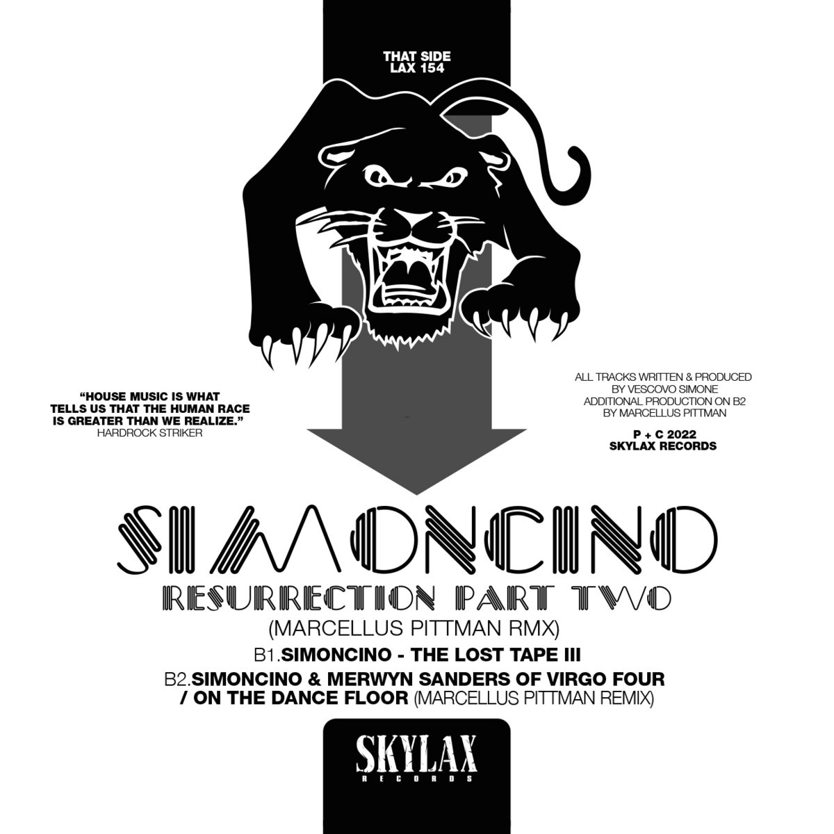 Resurrection Part 2 (Marcellus Pittman Remix) | Simoncino | SKYLAX