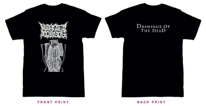 MANGLED TORSOS - Drawings Of The Dead DLP | MANGLED TORSOS