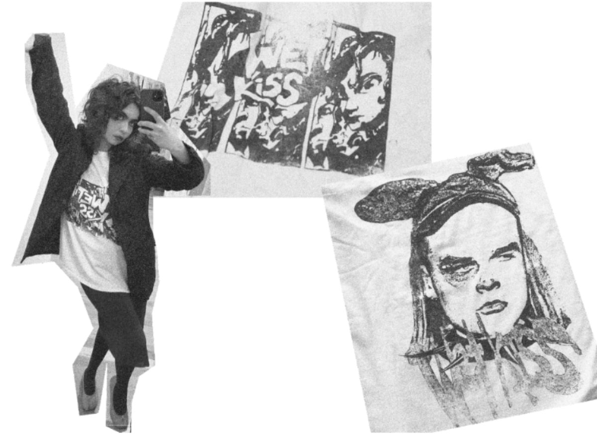 Wet Kiss Ugly Girl Tee Wet Kiss