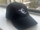 crescent moon embroidered baseball cap photo 