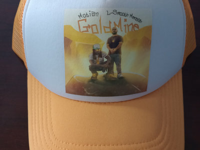 L-Smooth Mensah "Goldmine" Snapback Trucker Hat main photo