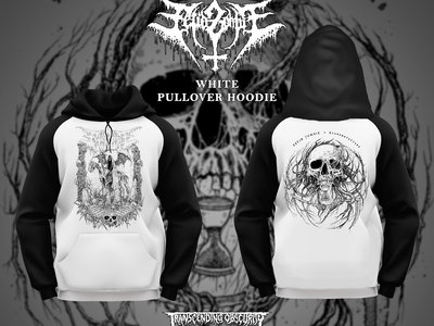 FETID ZOMBIE - Transmutations White Dual Colored Pullover Hoodie main photo