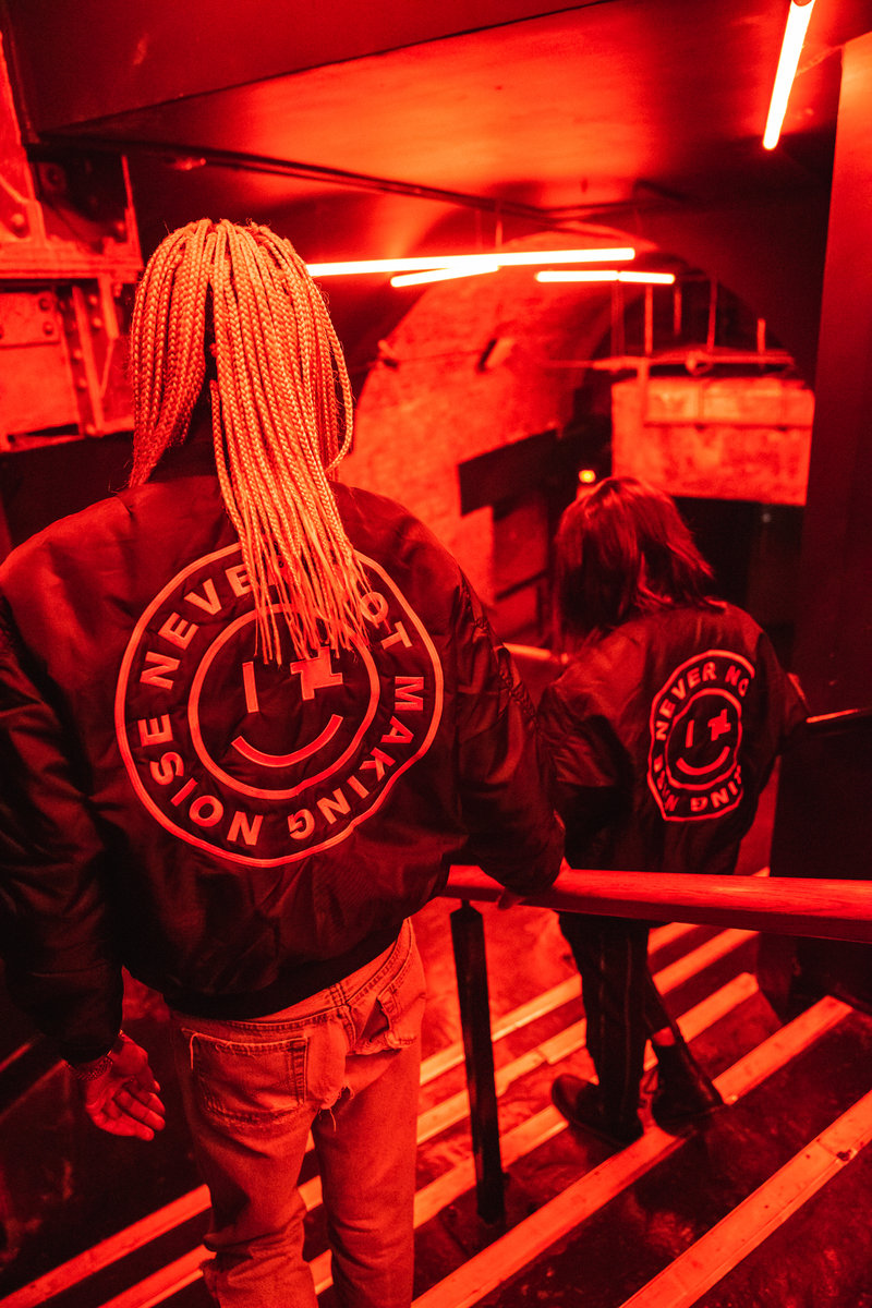 Limited Edition Never Not Making Noise Bomber Jacket in