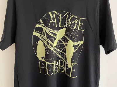Alice Hubble Green on Black Crow T-shirt main photo