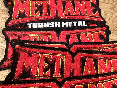 METHANE "THRASH METAL" patch main photo