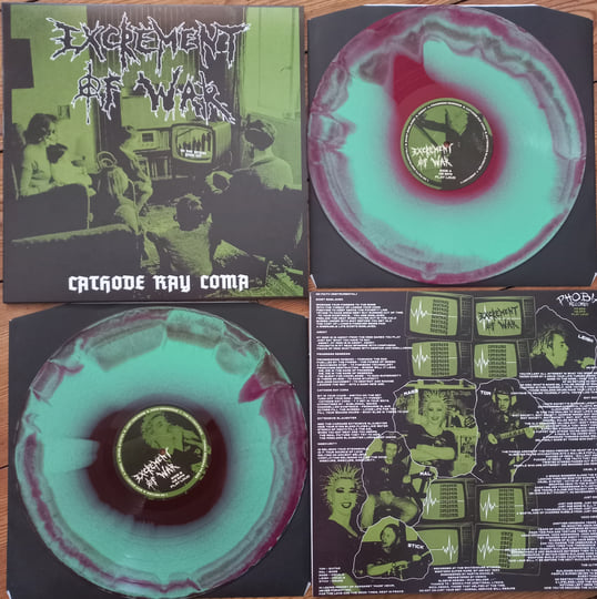 Excrement Of War - Cathode Ray Coma LP | phobiarecords
