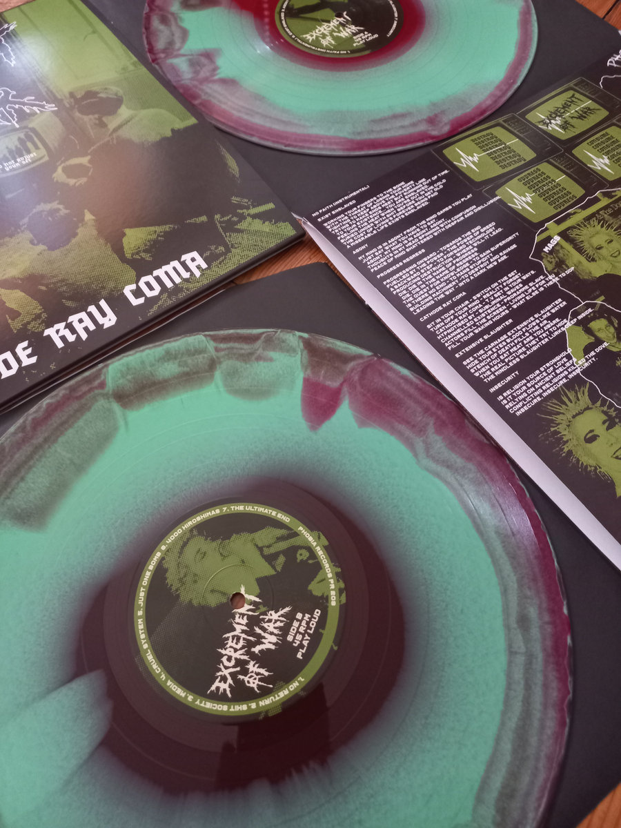 Excrement Of War - Cathode Ray Coma LP | phobiarecords