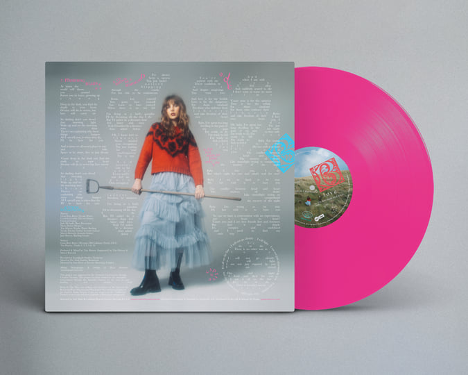 Gena Rose Bruce - Deep Is The Way, (Bright Pink Coloured Vinyl) LP Gena Rose Bruce - Deep Is The Way, (Bright Pink Coloured Vinyl) LP