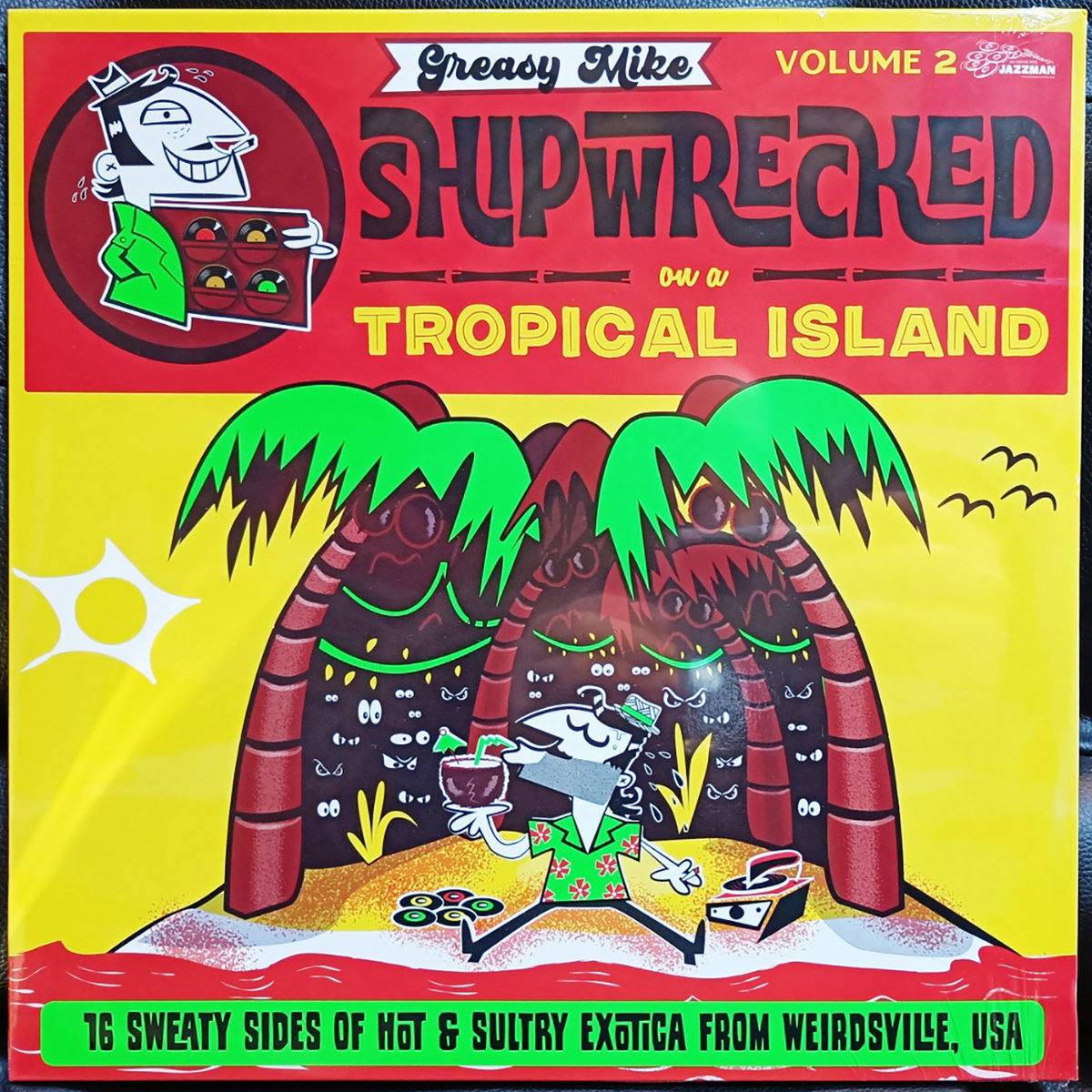 英LP Various Greasy Mikes Halloween Monsters JMANLP128 Jazzman UK /00240 0035785382_10.jpg