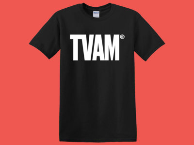 TVAM Logo T-Shirt (White on Black) main photo