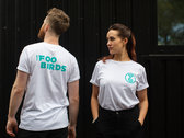 The Foo Birds T-shirt - WHITE/TEAL photo 
