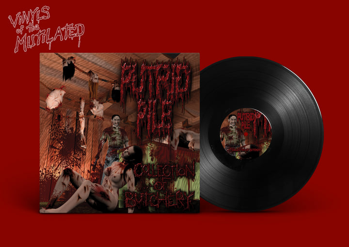 ブルデス Putrid Pile アルバムセット Collection of Butchery | Putrid Pile | Vinyls Of The Mutilated