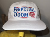 Perpetual Doom Presidential Hat (White) photo 
