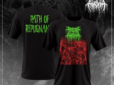 Prolong Anoxia "Path Of Repugnance" Green Logo and Red Artwork main photo