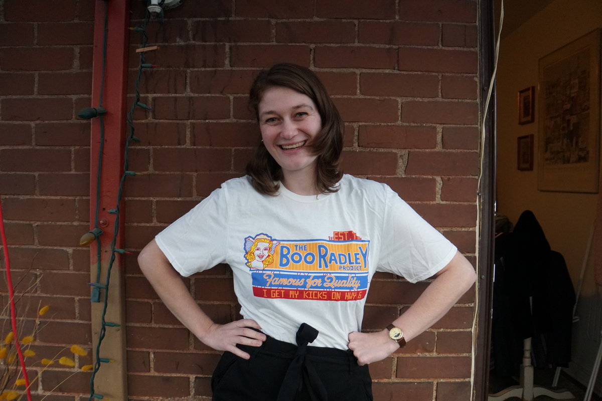 Schneiders Sign T-Shirt | The Boo Radley Project