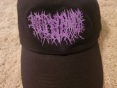 Dad Hat - Purple Embroidered photo 
