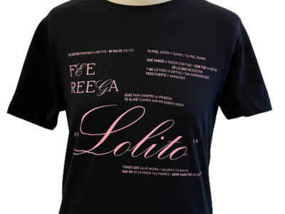Camiseta unisex negra "Lolito" main photo
