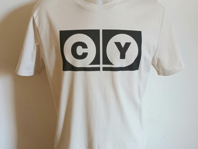 CY 'Tape' Logo T-shirt - VINTAGE WHITE main photo