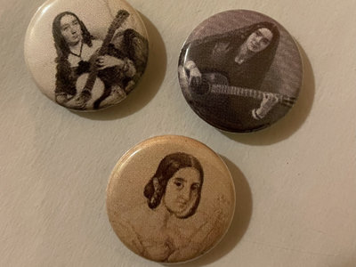 Guitarists of Yore button 3-pack main photo