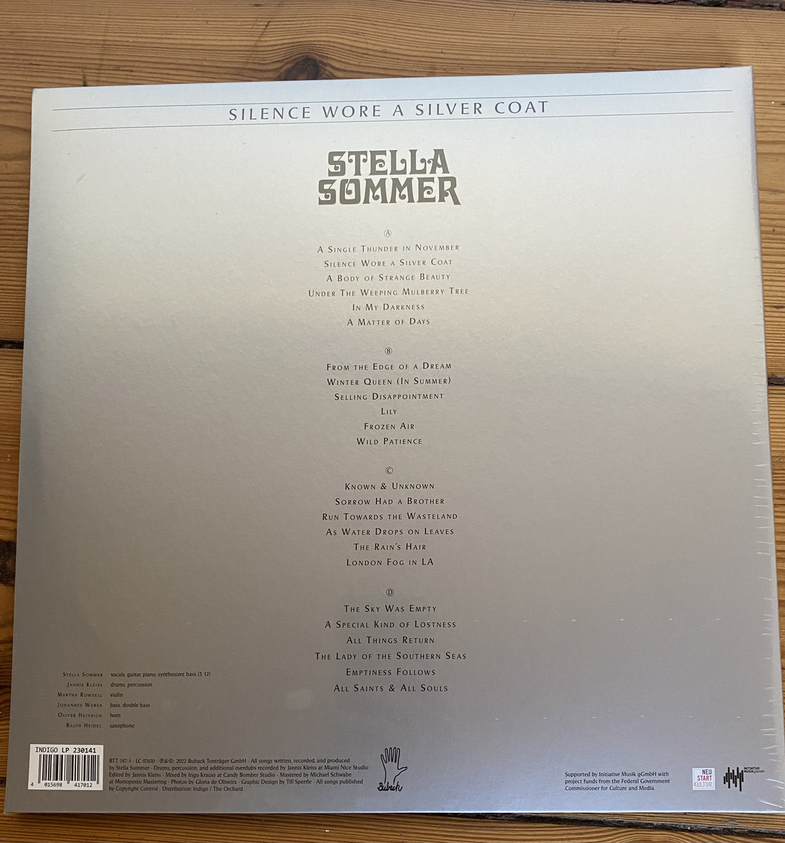 Silence Wore a Silver Coat Stella Sommer