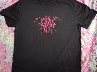 Shirt DL Logo (pink auf schwarz) M main photo