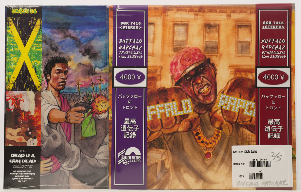 洋楽 DJ Mercilless X Asun Eastwood DJ Mercilless & Asun Eastwood - Buffalo Rapchaz (Album