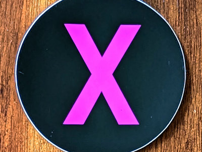 3" Pink X Sticker main photo