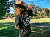 'Cheers' Double-Sided Tee - Black photo 