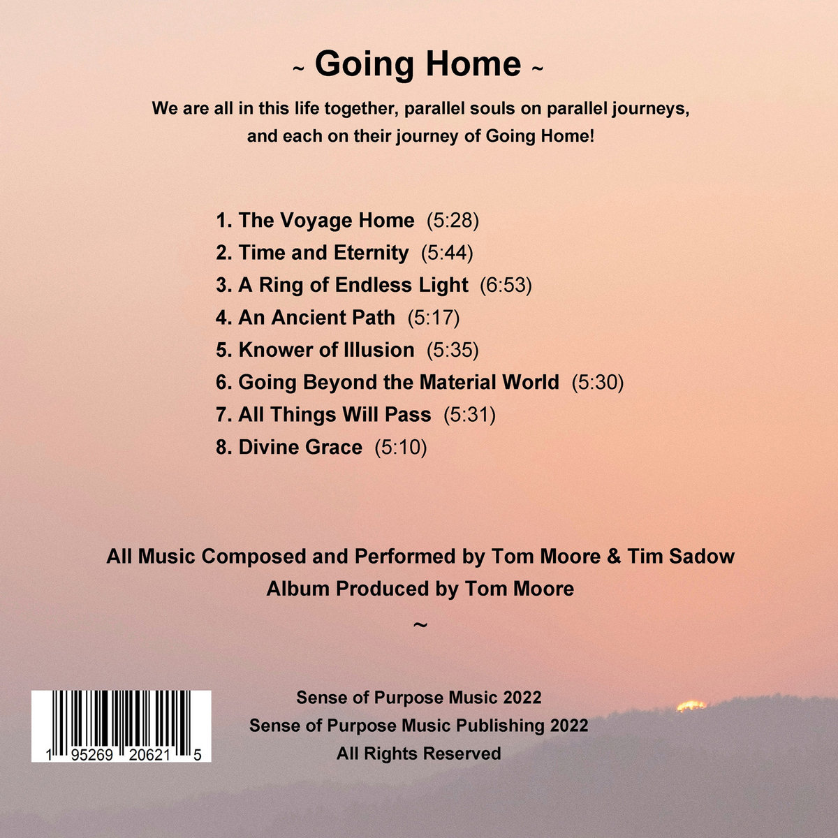 Going Home Tom Moore & Tim Sadow Tom Moore