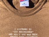 Brown IDS "Drug Addiction" T-Shirt - Men's Medium photo 