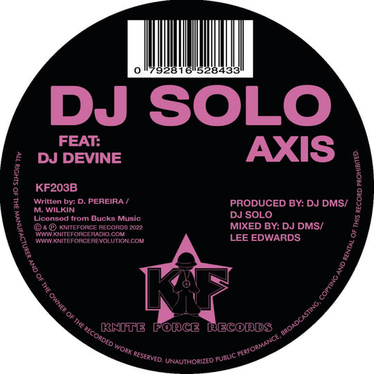 KF203 - DJ Solo - Darkage/Axis | DJ Solo | Kniteforce