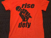 Rise Defy - Rise Defy Mic in Fist T - Red