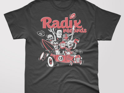 Radix Records T-Shirt “Monsters” main photo