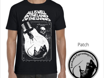 Per Wiberg - All Is Well In The Land... Black T-shirt & patch main photo