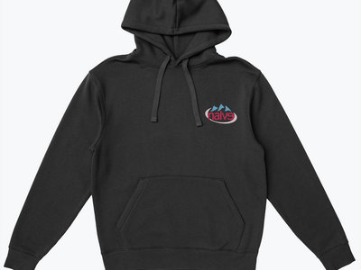 naive embroidered hoodie - black main photo