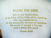 Plant the Seed t-shirt white photo 