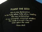 Plant the Seed t-shirt black photo 