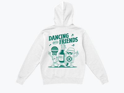 Dancing With Friends, Hoodie, White main photo