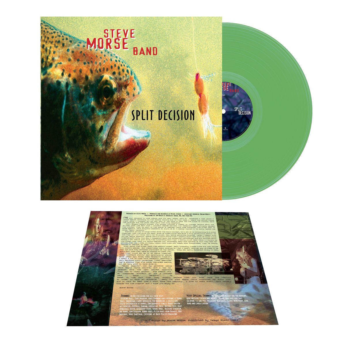 Split Decision (Physical Copy Only) | Steve Morse | Cleopatra Records