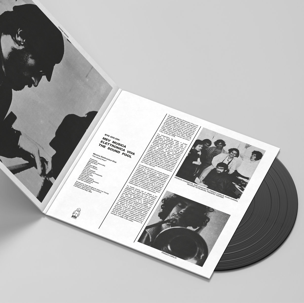 欧LP Musica Elettronica Viva The Sound Pool 529326 BYG Records /00400 The Sound Pool | Musica Elettronica Viva | BYG Records