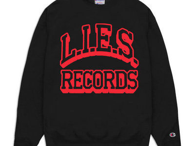 L.I.E.S. RECORDS-"L.I.E.S. '88 HEAVYWEIGHT CREW" Black main photo