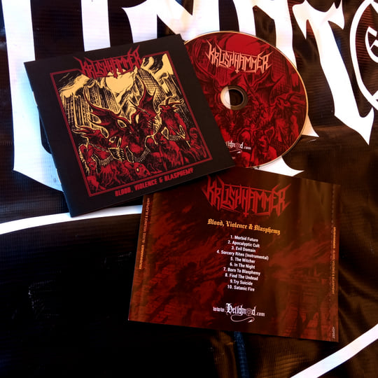 KRUSHHAMMER - Blood, Violence & Blasphemy | Helldprod Records